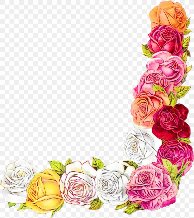 Watercolor Pink Flowers, PNG, 1356x1529px, Watercolor, Bouquet, Cut Flowers, Decorative Arts, Floral Design Download Free