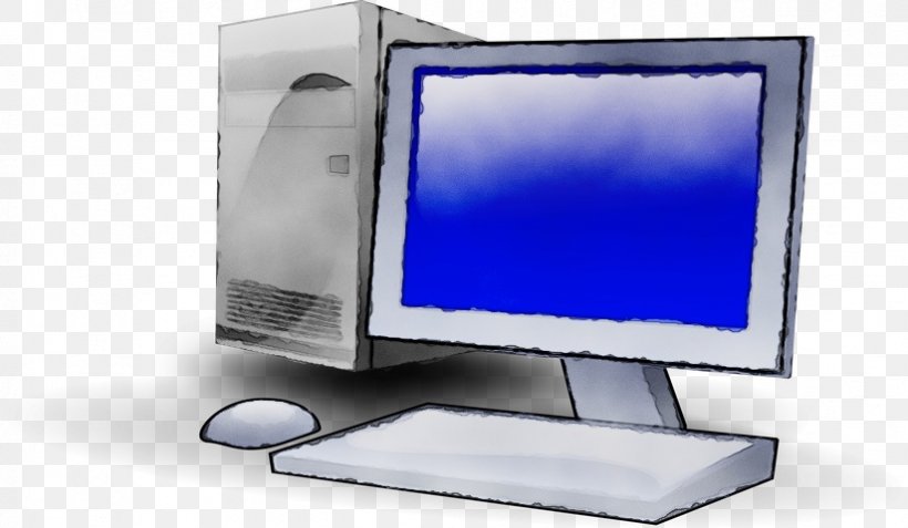 Cartoon Computer, PNG, 824x480px, Watercolor, Computer, Computer Accessory, Computer Component, Computer Hardware Download Free