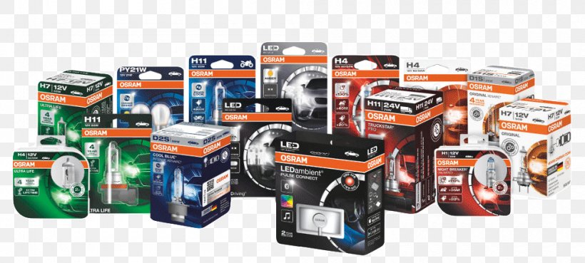 Osram Incandescent Light Bulb Car Lamp, PNG, 1000x450px, Osram, Aftermarket, Automotive Lighting, Car, Daytime Running Lamp Download Free