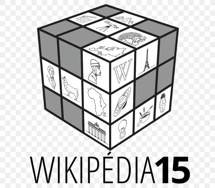 Rubik's Cube Wikipedia Gfycat 三阶魔方, PNG, 642x718px, Wikipedia, Area, Black And White, Brand, Education Download Free