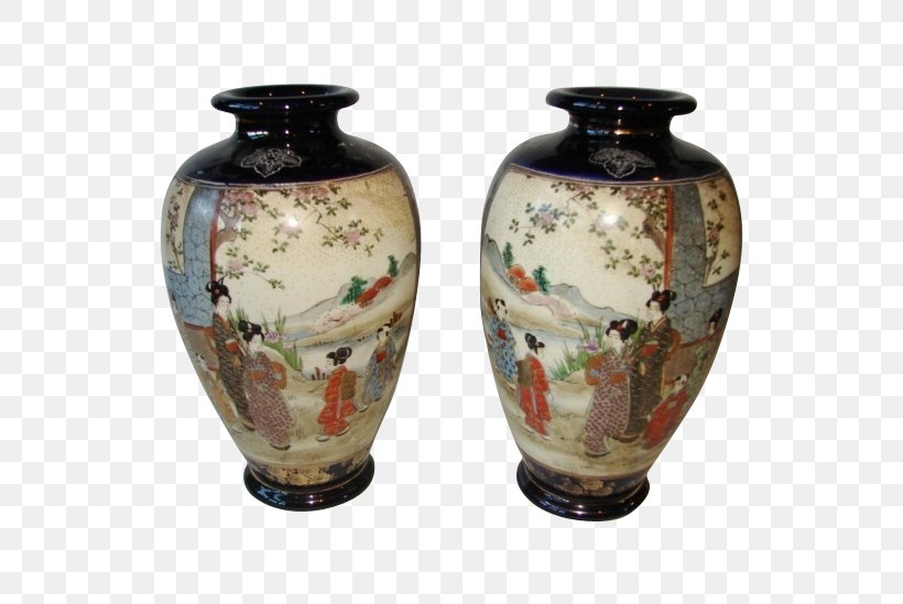 Satsuma Ware Pottery Vase Porcelain Ceramic, PNG, 549x549px, Satsuma Ware, Antique, Artifact, Bowl, Ceramic Download Free