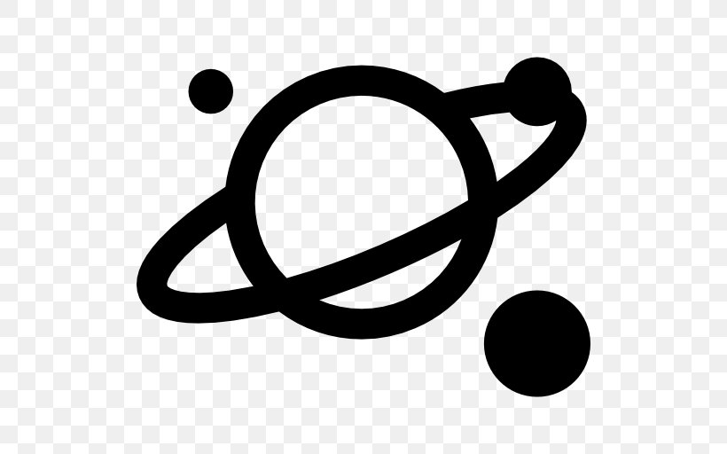 Saturn Logo Planet, PNG, 512x512px, Saturn, Astronomy, Black And White, Brand, Logo Download Free