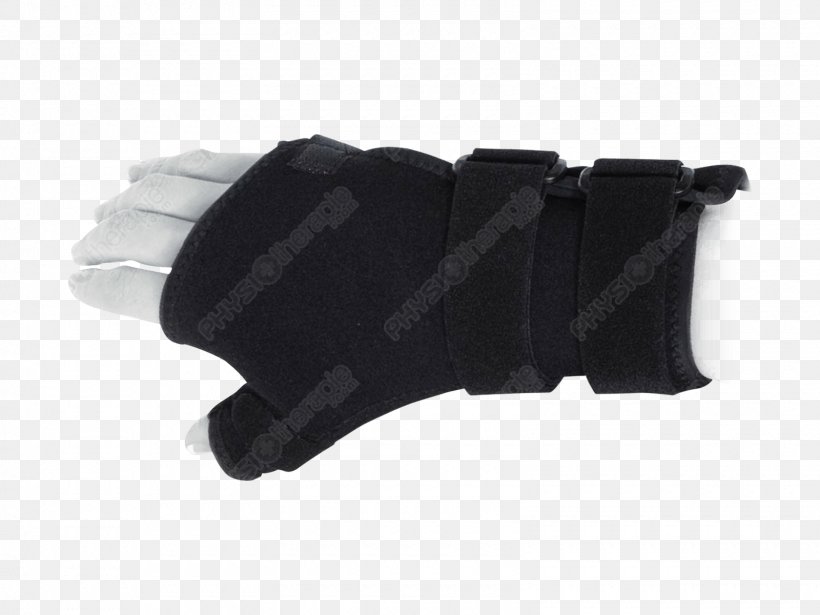 Splint Orthotics Thumb Wrist Sprain, PNG, 1600x1200px, Splint, Bicycle Glove, Black, De Quervain Syndrome, Fashion Accessory Download Free