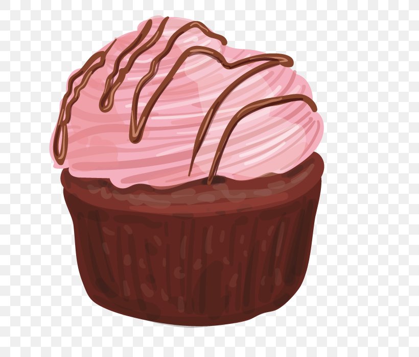 Cupcake Bonbon Cream Chocolate Cake Muffin, PNG, 700x700px, Cupcake, Baking Cup, Bonbon, Buttercream, Cake Download Free