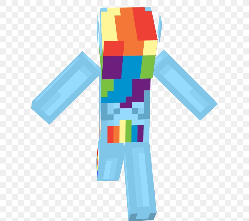 Rainbow Dash Minecraft My Little Pony Product Design, PNG, 614x730px, Watercolor, Cartoon, Flower, Frame, Heart Download Free