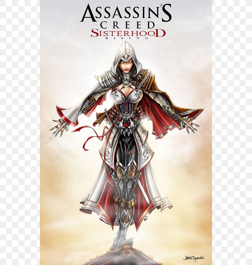 Assassin's Creed IV: Black Flag Assassin's Creed: Revelations Assassin's Creed Syndicate Assassin's Creed: Brotherhood Ezio Auditore, PNG, 650x860px, Watercolor, Cartoon, Flower, Frame, Heart Download Free