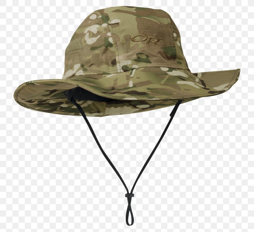 Outdoor Research Seattle Sombrero Hat MultiCam Cap Clothing, PNG, 750x750px, Hat, Balaclava, Boonie Hat, Camouflage, Cap Download Free