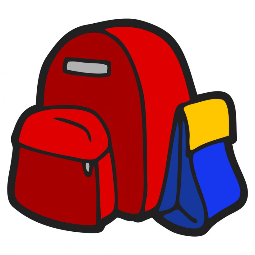 Clipart of a Cartoon Pink School Backpack Bag - Royalty Free Vector  Illustration by visekart #1340792