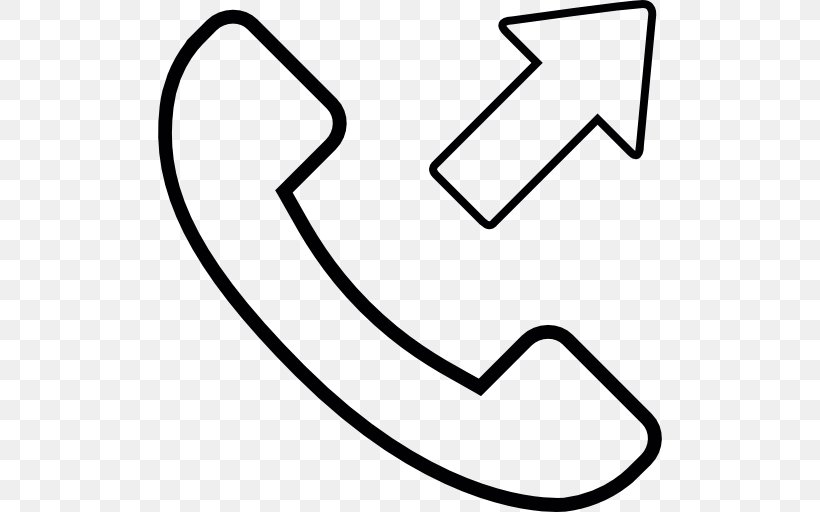 Telephone Call, PNG, 512x512px, Telephone Call, Area, Black, Black And White, Ios 7 Download Free