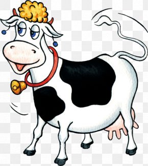Dairy Cattle Toddler Cartoon Clip Art PNG