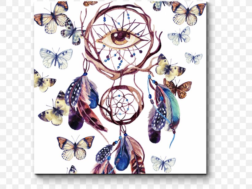 Stock Photography Watercolor Painting Dreamcatcher, PNG, 1400x1050px, Stock Photography, Art, Bird, Bird Of Prey, Drawing Download Free