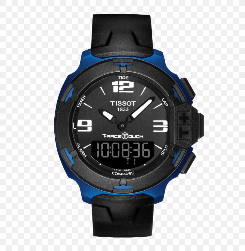 Tissot T-Race Chronograph Pocket Watch Quartz Clock, PNG, 549x840px, Tissot, Brand, Cosc, Electric Blue, Hardware Download Free