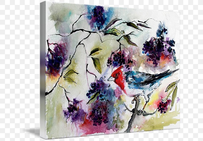 Floral Design Watercolor Painting Acrylic Paint Modern Art Still Life, PNG, 650x572px, Floral Design, Acrylic Paint, Acrylic Resin, Art, Artwork Download Free
