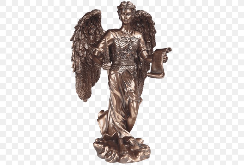 Gabriel Michael Archangel Bronze Sculpture, PNG, 555x555px, Gabriel, Angel, Annunciation, Archangel, Bronze Download Free