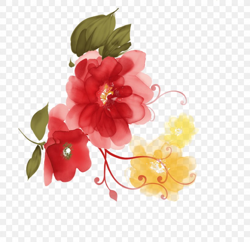 Painting, PNG, 2978x2894px, Painting, Artificial Flower, Blossom, Color, Flora Download Free