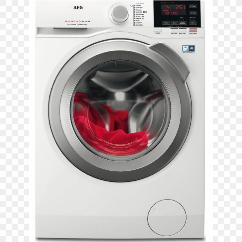 Washing Machines Home Appliance Cleaning Laundry AEG, PNG, 1000x1000px, Washing Machines, Aeg, Cleaning, Clothes Dryer, Hardware Download Free