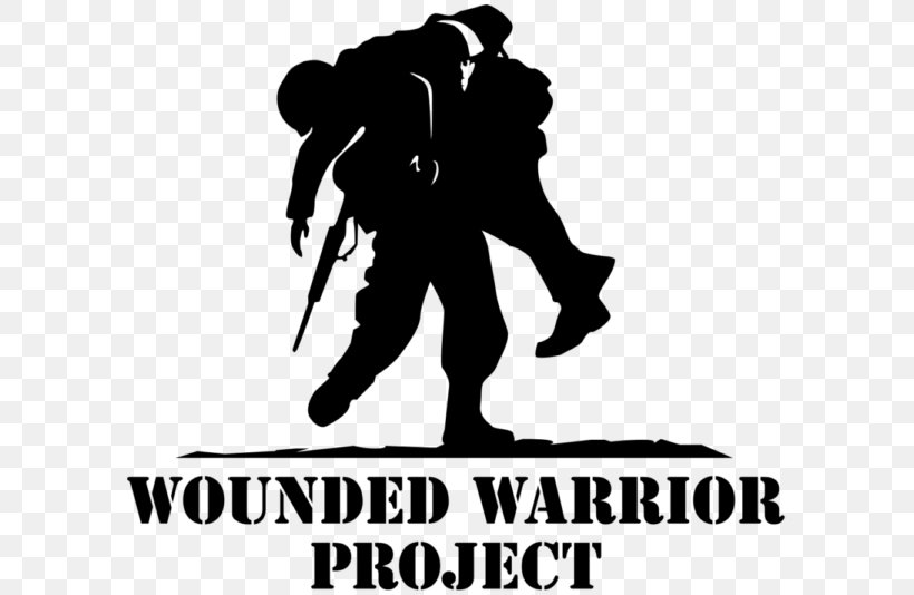 Wounded Warrior Project Organization United States Logo, PNG, 600x534px, Wounded Warrior Project, Autocad Dxf, Black, Black And White, Brand Download Free