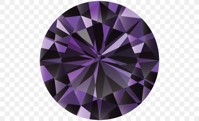 Amethyst Clip Art, PNG, 500x500px, Amethyst, Color, Diamond, Gemstone, Purple Download Free