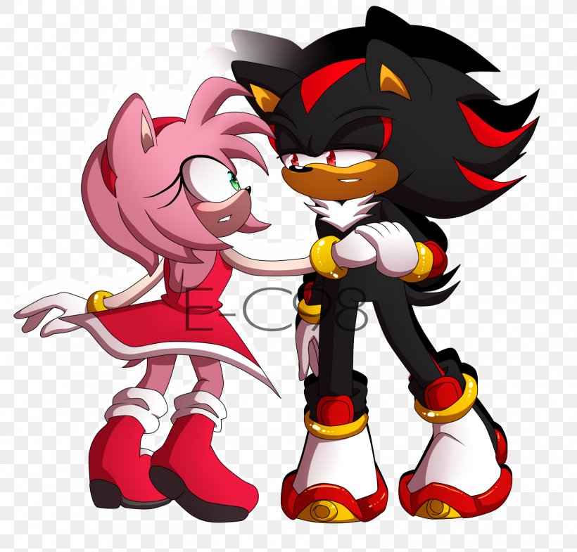 Amy Rose Shadow The Hedgehog Tails Sonic The Hedgehog Sonic Unleashed, PNG, 1570x1504px, Watercolor, Cartoon, Flower, Frame, Heart Download Free