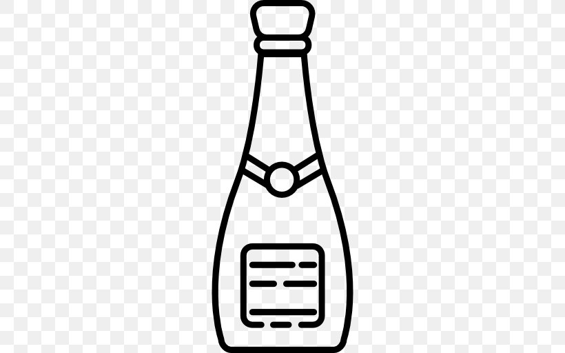 Champagne Clip Art, PNG, 512x512px, Champagne, Black And White, Bottle, Drawing, Drinkware Download Free