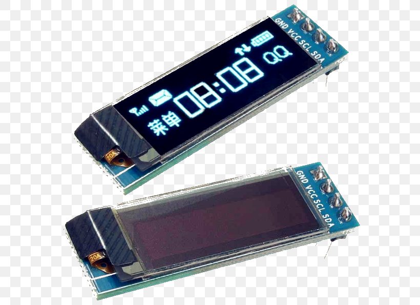 I²C Arduino OLED Liquid-crystal Display Display Device, PNG, 598x595px, Arduino, Atmel Avr, Backlight, Circuit Component, Computer Monitors Download Free