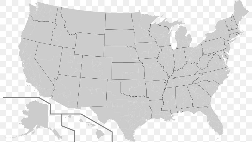 United States Of America Map United States Congress United States House Of Representatives Congressional District, PNG, 800x464px, United States Of America, Area, Black And White, Blank Map, Congressional District Download Free
