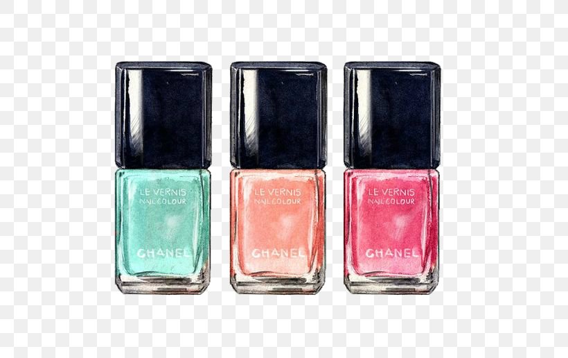 Chanel Nail Polish Drawing OPI Products, PNG, 564x516px, Chanel, Color, Cosmetics, Drawing, Fashion Download Free