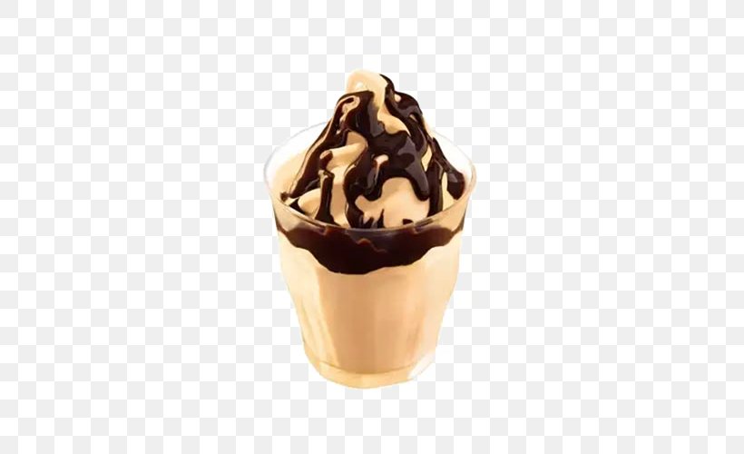 Ice Cream McDonald's Hot Fudge Sundae KFC, PNG, 500x500px, Ice Cream, Buttercream, Chocolate, Chocolate Ice Cream, Chocolate Spread Download Free