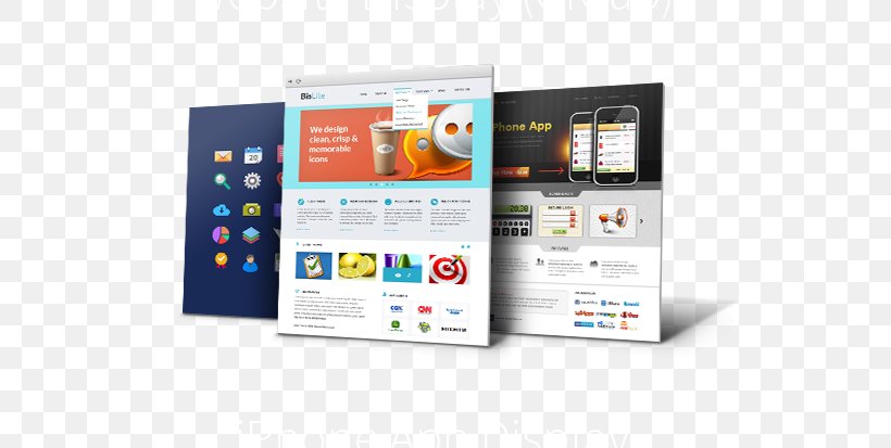 Mockup Responsive Web Design Web Development, PNG, 640x413px, Mockup, Brand, Communication, Display Advertising, Display Device Download Free