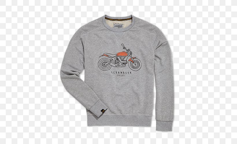 T-shirt Sweater Clothing Bluza Ducati Scrambler, PNG, 500x500px, Tshirt, Active Shirt, Blouse, Bluza, Brand Download Free