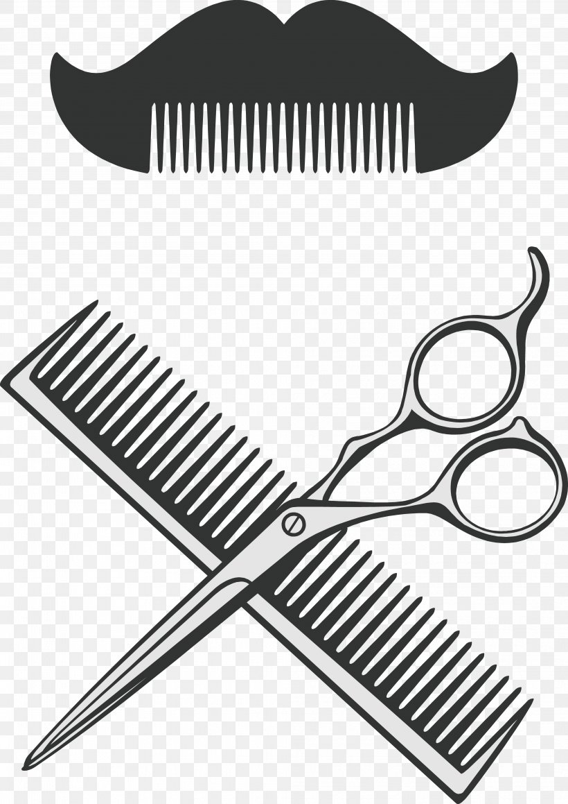 Comb Scissors Barber, PNG, 4044x5719px, Comb, Barber, Barbershop, Beard, Beauty Parlour Download Free