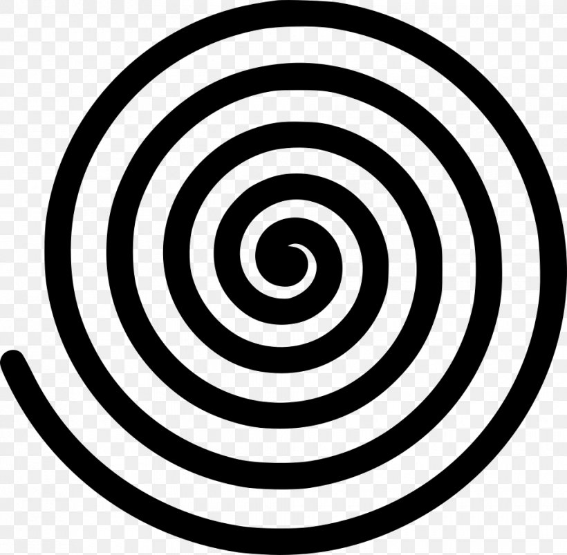 Hypnosis Symbol Clip Art, PNG, 980x960px, Hypnosis, Animal Magnetism, Area, Black And White, Emoticon Download Free