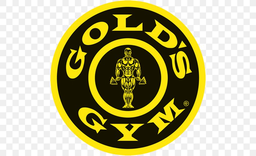 Gold's Gym: Cardio Workout Fitness Centre Physical Fitness Exercise, PNG, 500x500px, Fitness Centre, Badge, Bench, Brand, Emblem Download Free