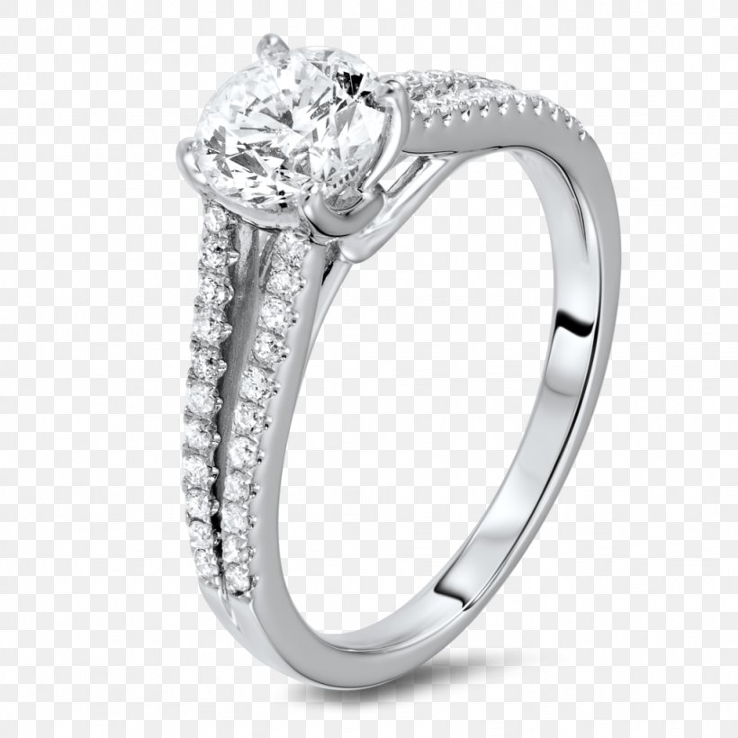Wedding Ring Engagement Ring Brilliant Diamond, PNG, 1024x1024px, Ring, Body Jewelry, Bride, Brilliant, Carat Download Free