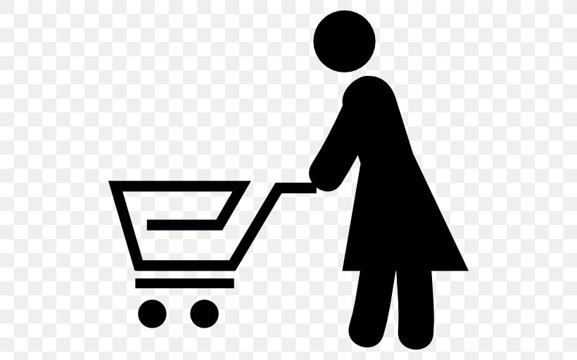 Shopping Cart Shopping Bag, PNG, 512x512px, Shopping, Area, Bag, Black, Black And White Download Free