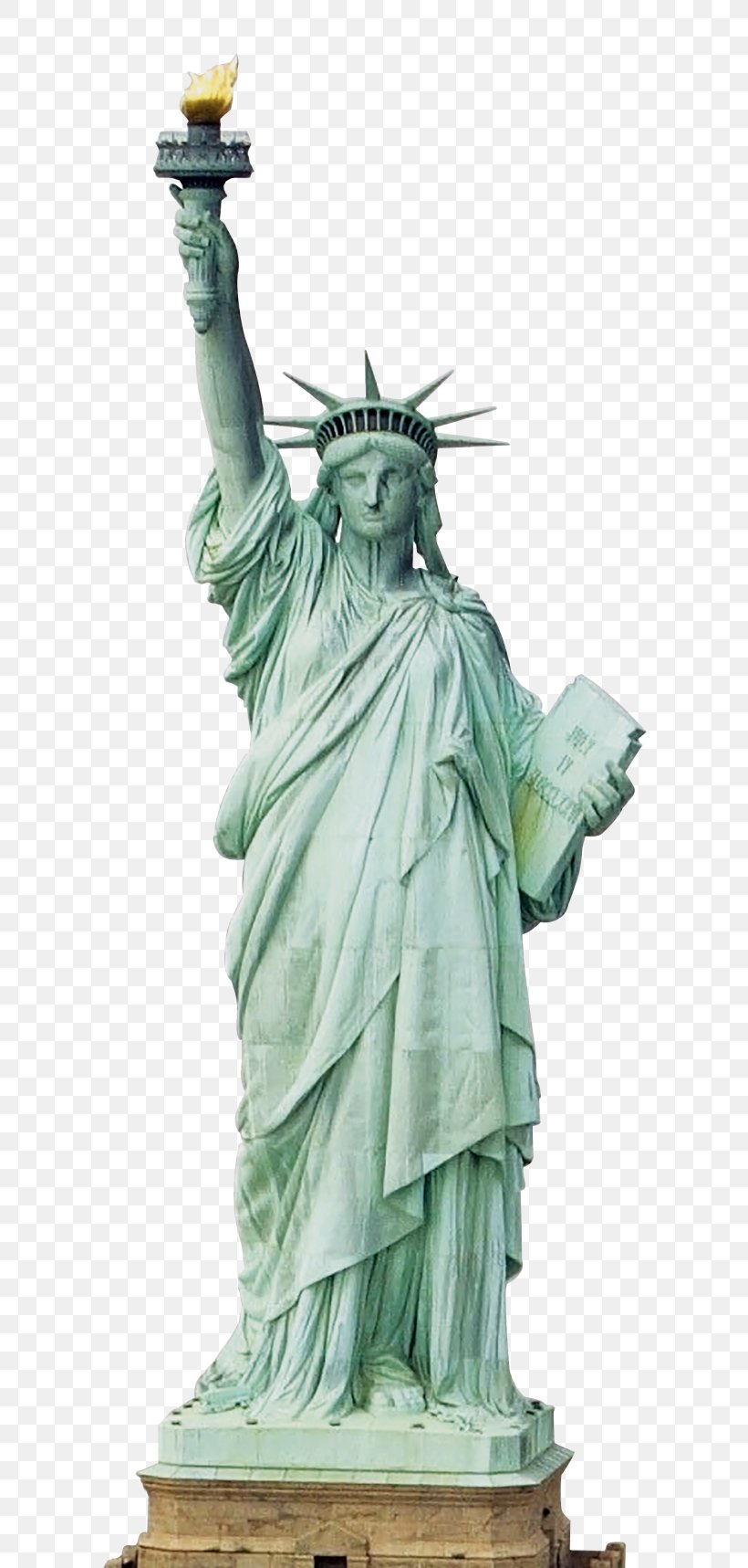 Statue Of Liberty New York Harbor Staten Island Ferry Sculpture, PNG, 768x1717px, Statue Of Liberty, Artwork, Bronze Sculpture, Classical Sculpture, Figurine Download Free
