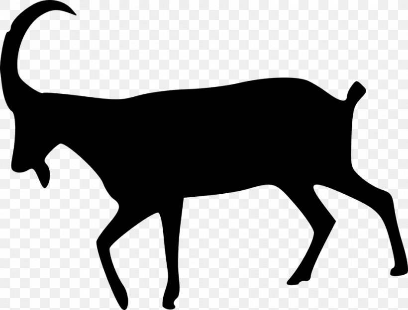 Boer Goat Sheep Silhouette Clip Art, PNG, 945x720px, Boer Goat, Black And White, Cartoon, Cattle Like Mammal, Cow Goat Family Download Free