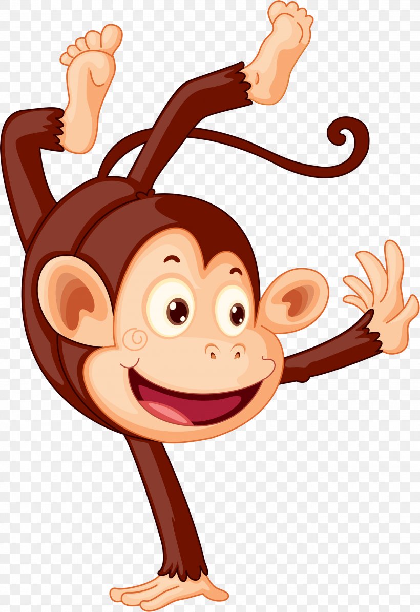 Chimpanzee Monkey Ape, PNG, 2707x3943px, Chimpanzee, Ape, Art, Book Illustration, Cartoon Download Free
