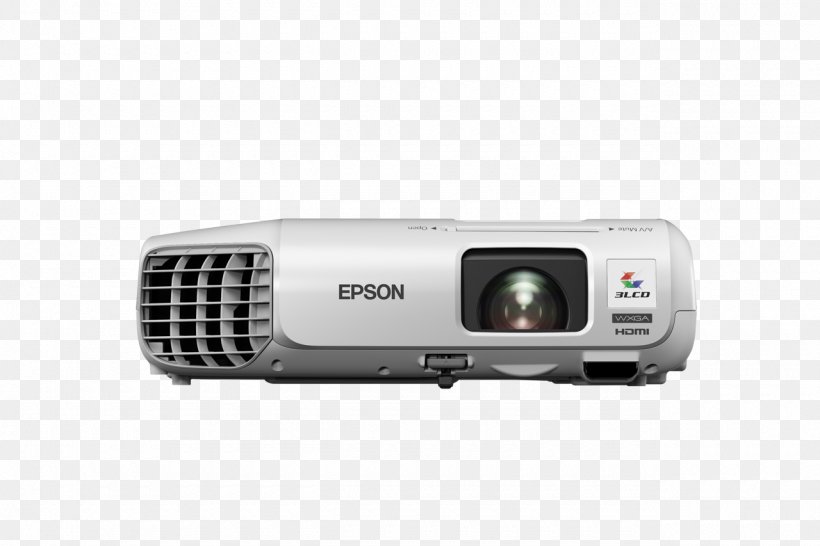 Multimedia Projectors Epson EB-955WH WXGA (1280 X 800) 3LCD Projector, PNG, 1280x853px, Projector, Electronic Device, Electronics, Epson, Lcd Projector Download Free