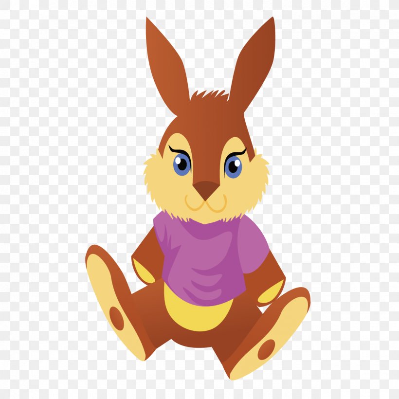 Rabbit Easter Bunny Hare Toy Illustration, PNG, 1276x1276px, Rabbit, Art, Carnivoran, Cartoon, Designer Download Free