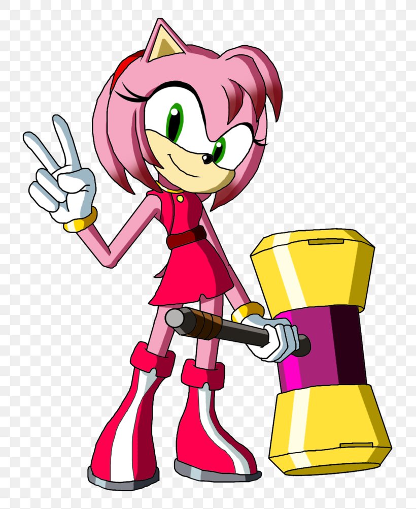 Amy Rose Sonic Heroes Sonic Forces Sonic The Hedgehog Shadow The Hedgehog, PNG, 797x1002px, Amy Rose, Area, Art, Artwork, Cartoon Download Free