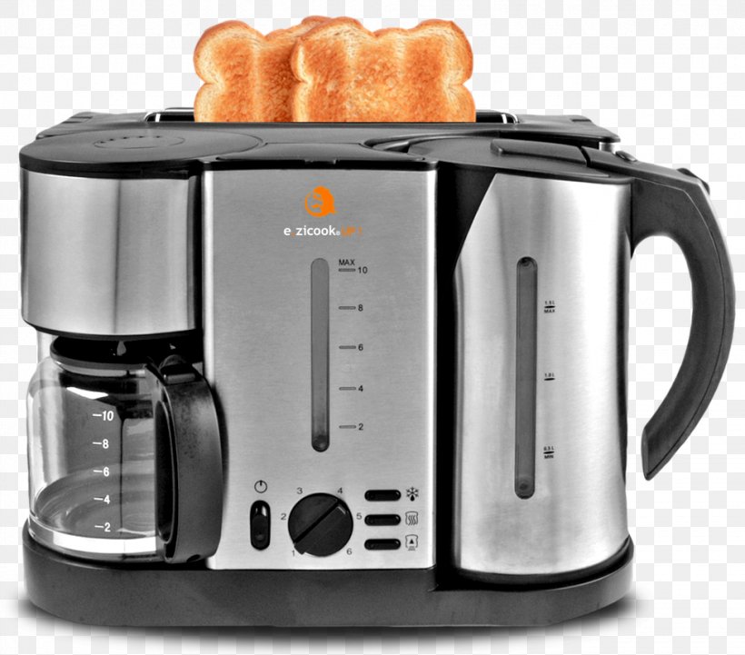 Coffeemaker Breakfast Toaster Espresso, PNG, 975x858px, Coffeemaker, Bread, Breakfast, Coffee Percolator, Espresso Download Free