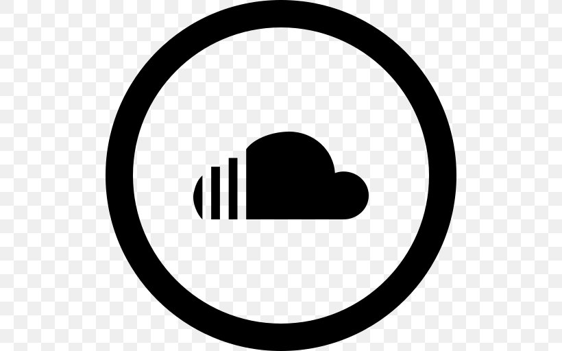 SoundCloud Logo Symbol Photography, PNG, 512x512px, Soundcloud, Area, Black And White, Brand, Button Download Free