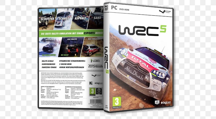 WRC 5 WRC 3: FIA World Rally Championship Xbox 360 PlayStation 2, PNG, 600x450px, Wrc 5, Advertising, Brand, Display Advertising, Dvd Download Free