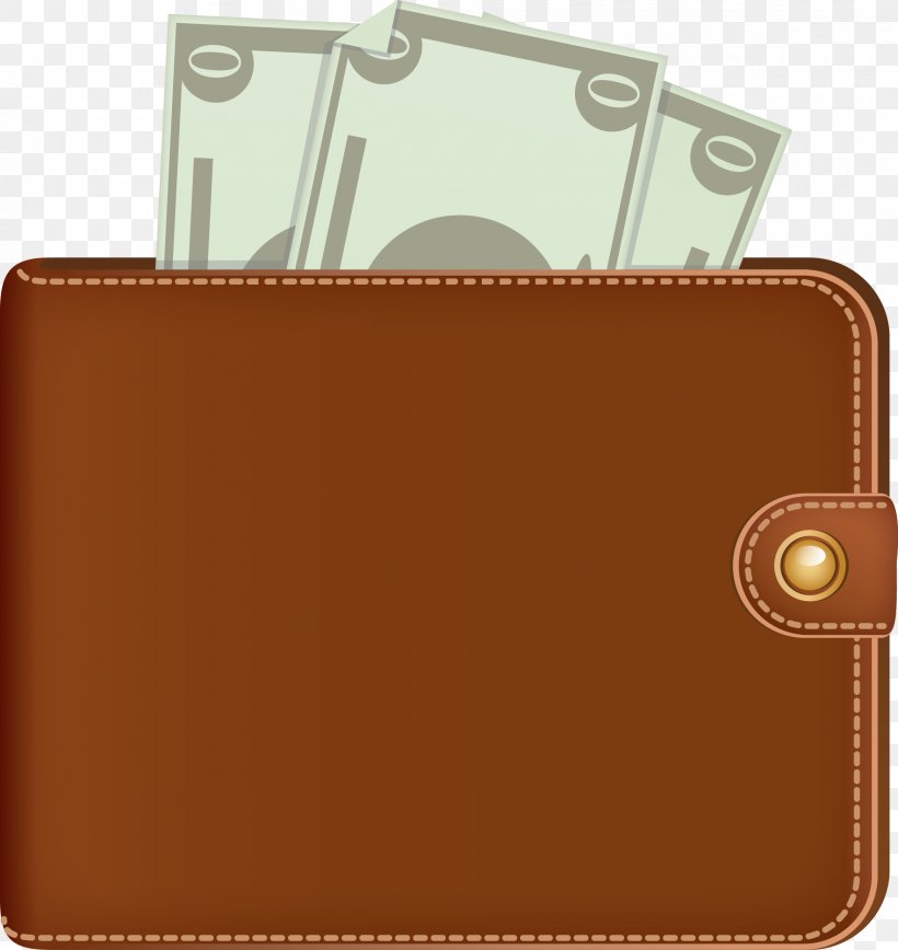 Wallet Leather Clip Art, PNG, 2335x2474px, Wallet, Brand, Brown, Coin, Credit Card Download Free