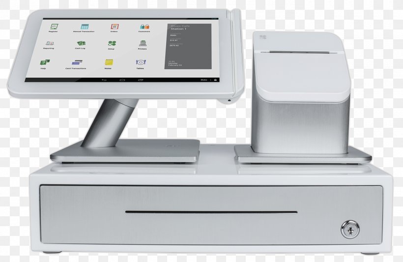 Point Of Sale Clover Network Sales Merchant First Data, PNG, 1400x911px, Point Of Sale, Business, Cash Register, Clover Network, Computer Monitor Accessory Download Free