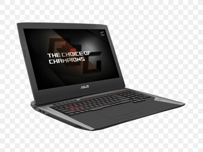 Laptop ASUS Gaming Notebook-G752 Series Intel Core I7, PNG, 1000x750px, Laptop, Asus, Central Processing Unit, Computer, Ddr4 Sdram Download Free