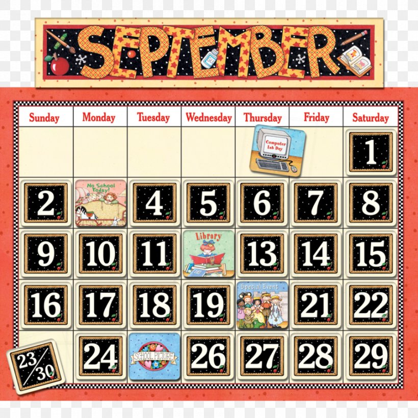 Calendar Bulletin Board Image Classroom School, PNG, 900x900px, Calendar, Book, Bulletin Board, Classroom, Game Download Free