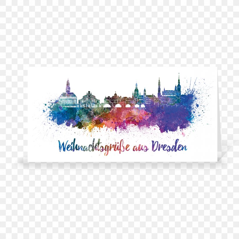 Dresden Stock Photography Watercolor Painting Skyline, PNG, 1280x1280px, Dresden, Advertising, Art, Brand, Depositphotos Download Free