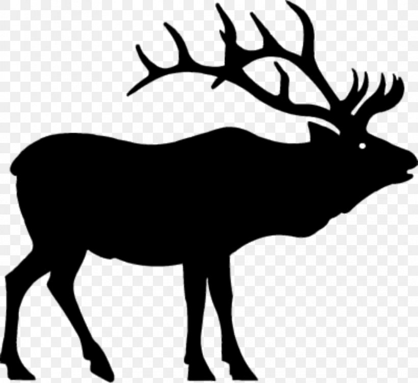 Elk Deer Moose Clip Art, PNG, 1086x994px, Elk, Antler, Art, Black And White, Deer Download Free